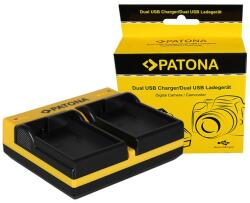 Patona Nikon EN-EL15 Patona dupla usb fényképezőgép akkumulátor töltő (191624) (PATONA_DUPLA_USB_ENEL15)