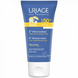 Uriage - Crema minerala pentru protectie solara Uriage 1er Bebe, SPF 50+, 50 ml