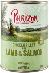 Purizon Purizon Adult Miel cu somon - fără cereale Hrană umedă: 6 x 400 g & cartofi și pere