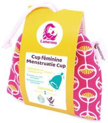Lamazuna Cupă menstruală igienică, mărimea 1, husă roz - Lamazuna