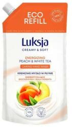 Luksja Săpun lichid cu piersic și ceai alb - Luksja Creamy & Soft Energizing Peach & White Tea Caring Hand Wash 900 ml