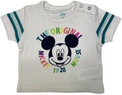 EPlus Tricou pentru copii cu mânecă scurtă - Mickey Mouse alb Mărimea - Cei mici: 9 luni