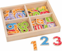 BIGJIGS Toys Set numere magnetice (BJ266) - bestmag
