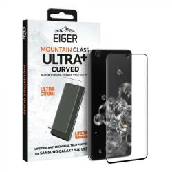 Eiger Folie protectie Eiger Sticla 3D Ultra + Case Friendly pentru Samsung Galaxy S20 Ultra Clear Black (EGMSP00165)