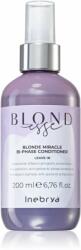 Inebrya BLONDesse Blonde Miracle Bi-Phase Conditioner balsam fara clatire in 2 faze pentru par blond 200 ml