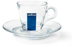 LAVAZZA cesti espresso sticla cu farfurii 12buc - kfea