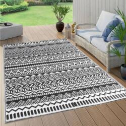 vidaXL Covor de exterior, negru, 140x200 cm, PP (316922) Patura