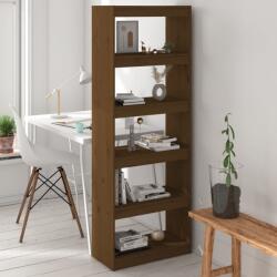 vidaXL Bibliotecă/Separator cameră maro miere 60x30x167, 5 cm lemn pin (808176) Biblioteca