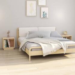 vidaXL Noptiere, 2 buc. , 40x30x40 cm, lemn masiv de pin (813336)