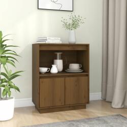 vidaXL Servantă, maro miere, 60x34x75 cm, lemn masiv de pin (813523) Comoda