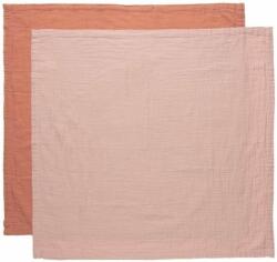 Bébé-Jou Scutece finet Bebe-Jou - Pure Cotton Pink, 70 х 70 cm, 2 buc (3051128)