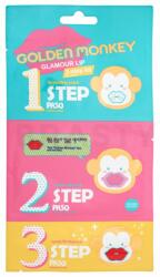  Holika Holika Golden Monkey Glamour Lip 3-Step Kit ajakápoló készlet