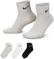 Nike Мъжки чорапи Nike Three Pack Quarter Socks Mens - Blk/Gry/Wht