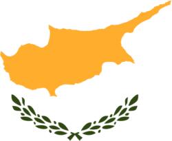 Nemzeti lobogó ország zászló nagy méretű 90x150cm - Ciprus, ciprusi