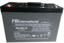 FB International Acumulator 12V 100Ah VRLA, GEL 307x169x211mm FBinternational for ROMBAT DCG100-12