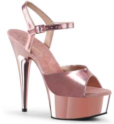 Pleaser Delight rózsa arany szandál. 40-es - diamondsexshop