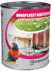 Egrokorr Zrt Dunaplaszt kerítésfesték multifunkciós - Antracit, 0.75 l