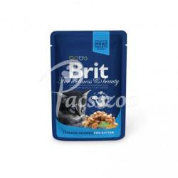 Brit Premium Cat Chicken Chunks For Kitten 24x100 G