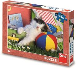 Dino - Puzzle Pisica se odihnește100 XXK - 100 piese Puzzle