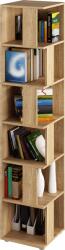 Mobikon Raft de colt din mdf stejar sonoma Korind 38x38x186.2 cm (0000302235) Raft