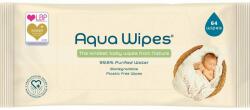 Aqua Wipes EKO Servetele bebelusi umede, 64buc (AGSAQW64F)