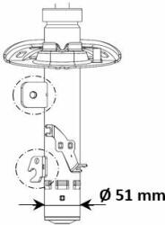 KYB amortizor KYB 3348013 - automobilus