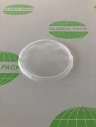 Globál Pack Hagner kerek doboz TETŐ átlátszó 150-400 ml PP mikrózható