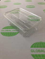 Globál Pack Egybefedeles doboz víztiszta 1000 ml PET