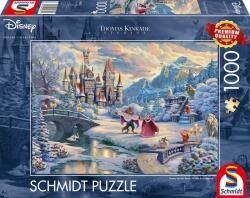 Schmidt Spiele Disney - Beauty and the Beast - Thomas Kinkade 1000 db-os (59671)