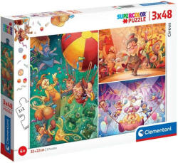 Clementoni Cirkusz 3x48 db-os (25264)