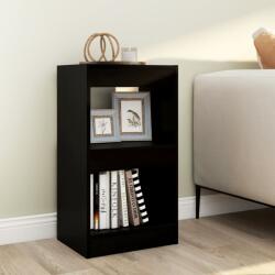 vidaXL Bibliotecă/Separator cameră, negru, 40x30x72 cm (811602) Biblioteca