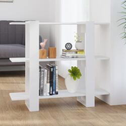 vidaXL Bibliotecă/Separator cameră, alb, 100x30x87 cm (811547) Biblioteca
