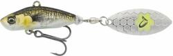 Savage Gear Naluca Spinner 3D Sticklebait Tailspin 7.3cm 13g Sinking Green Silver (SG.76813)