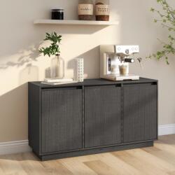 vidaXL Servantă, gri, 111x34x60 cm, lemn masiv de pin (813811) Comoda