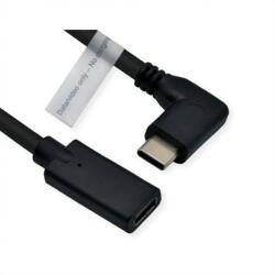 Roline Cablu video prelungitor USB type C 4K60Hz drept/unghi T-M 2m, Roline 11.04. 5496 (11.04.5496-10)