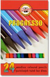 KOH-I-NOOR Progressszínes ceruza készlet henger alakú famentes 8758/24
