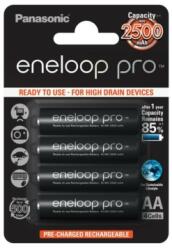 Panasonic Eneloop Pro AA 2500 mAh újratölthető elem (NiMH akku) - 4db