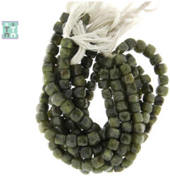  Vesuvianit Verde Cub Fatetat - 8-9 x 8-9 mm - Margele Bijuterii