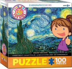 EUROGRAPHICS - Puzzle Vincent Van Gogh: Starry Night 100XXL - 100 piese