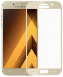 Meleovo Folie Protectie Sticla Temperata Meleovo Full Cover Gold pentru Samsung Galaxy A3 (2017) (MLVDGDA320GD)