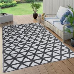 vidaXL Covor de exterior, negru, 140x200 cm, PP (317007) Patura