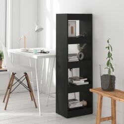 vidaXL Bibliotecă/Separator cameră, negru, 40x30x135 cm (811620) Biblioteca