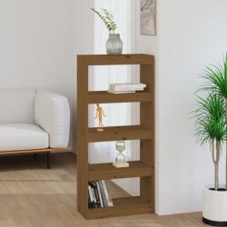 vidaXL Bibliotecă/Separator cameră maro miere 60x30x135, 5 cm lemn pin (808171) Biblioteca