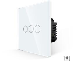 Luxion Intrerupator Triplu Wi-Fi cu Touch din Sticla LUXION