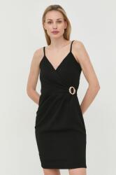 Morgan rochie culoarea negru, mini, drept PPYY-SUD2U2_99X