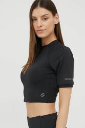 Superdry tricou femei, culoarea negru PPYY-TSD20I_99X