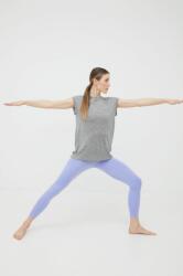 Calvin Klein Performance leggins de antrenament Active Icon femei, culoarea violet, neted PPYY-LGD0YP_54X
