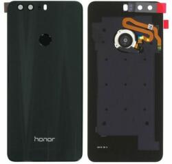 Huawei Honor 8 - Carcasă Baterie + Senzor de Amprentă (Black) - 02350XYW Genuine Service Pack, Black
