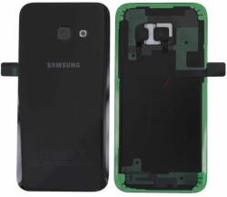 Samsung Galaxy A3 A320F (2017) - Carcasă Baterie (Black Sky) - GH82-13636A Genuine Service Pack, Black