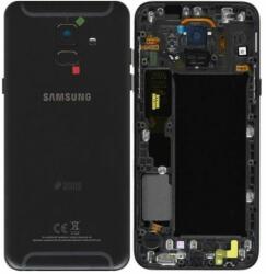 Samsung Galaxy A6 A600 (2018) - Carcasă Baterie (Black) - GH82-16423A Genuine Service Pack, Black